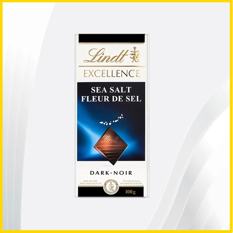 Lindt Excellence Dark Sea Salt Bar
