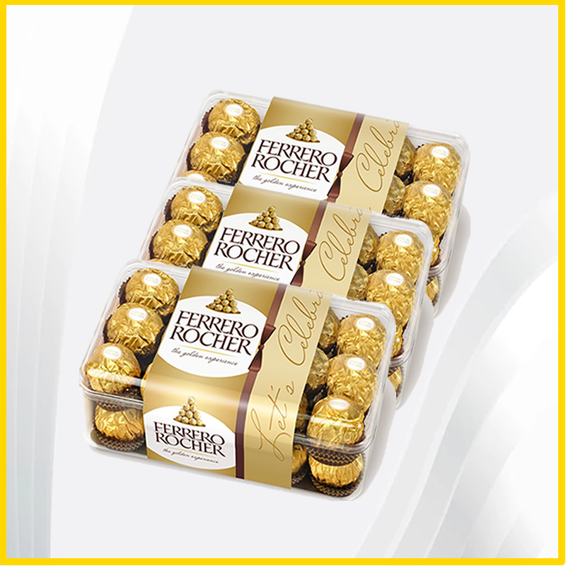 FERRERO ROCHER T30 375g (30PCS) 3 Boxes