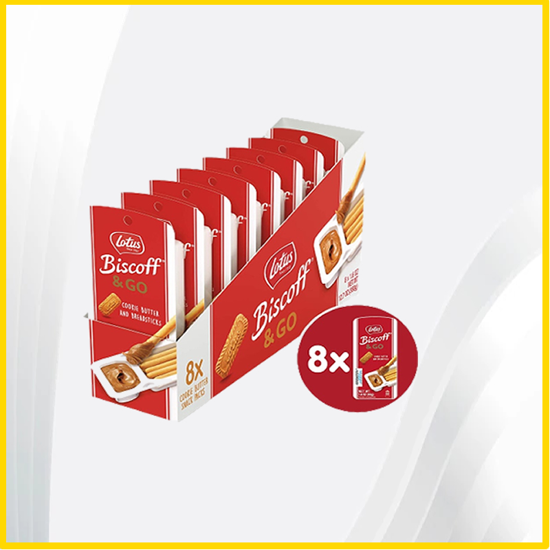 Lotus Biscoff Go 8x45g